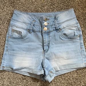 Ibiza Push Up Jean Shorts - Size 3